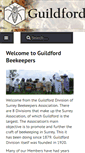 Mobile Screenshot of guildfordbeekeepers.org.uk